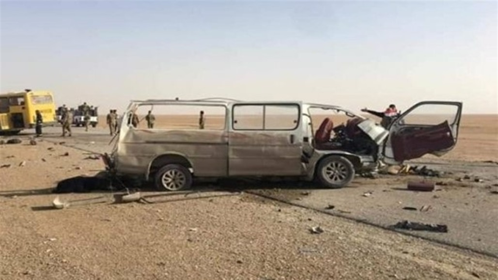 مصرع واصابة عشرة اشخاص بحادث سير بين ذي قار والبصرة