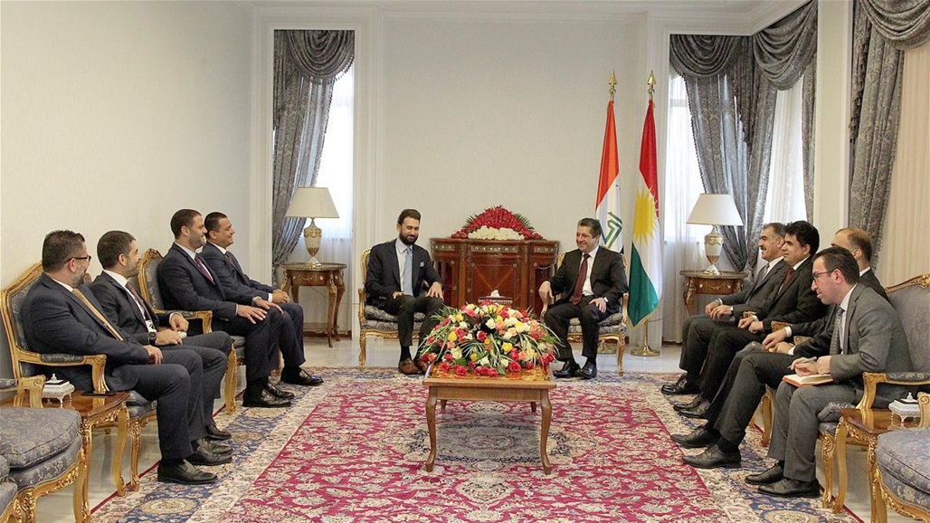 جنبلاط يؤكد اهمية العلاقات بين لبنان وكردستان