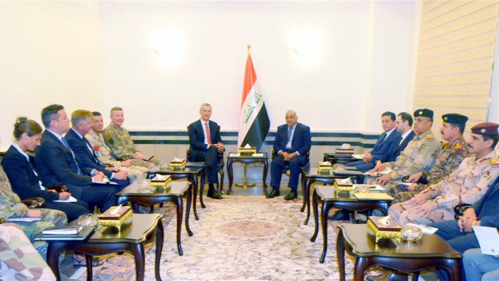 عبد المهدي لحلف الناتو: العراق يسير بالإتجاه الصحيح في جميع المجالات 