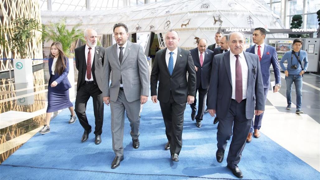 نائب رئيس البرلمان يصل الى كازخستان على رأس وفد نيابي 