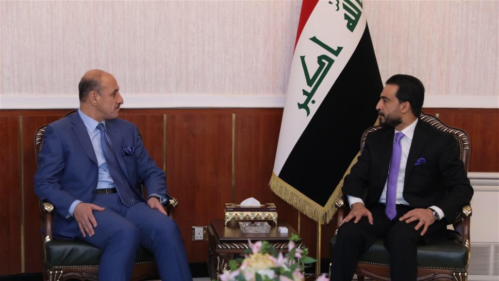 رئيس البرلمان يستقبل درجال ويبحث معه سبل النهوض بالواقع الرياضي في العراق