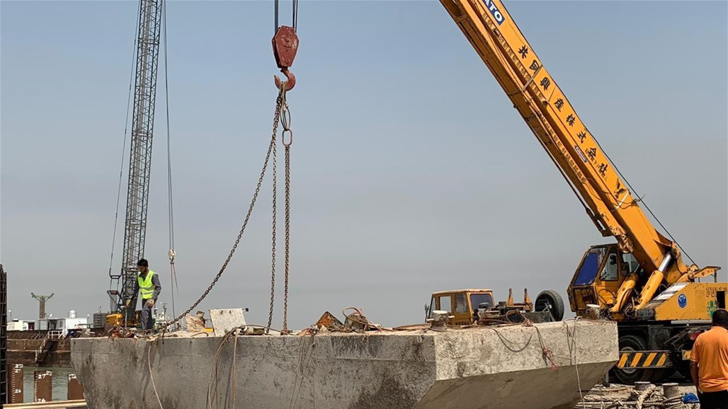 النقل: انتشال بانطون غارق في ميناء خور الزبير 