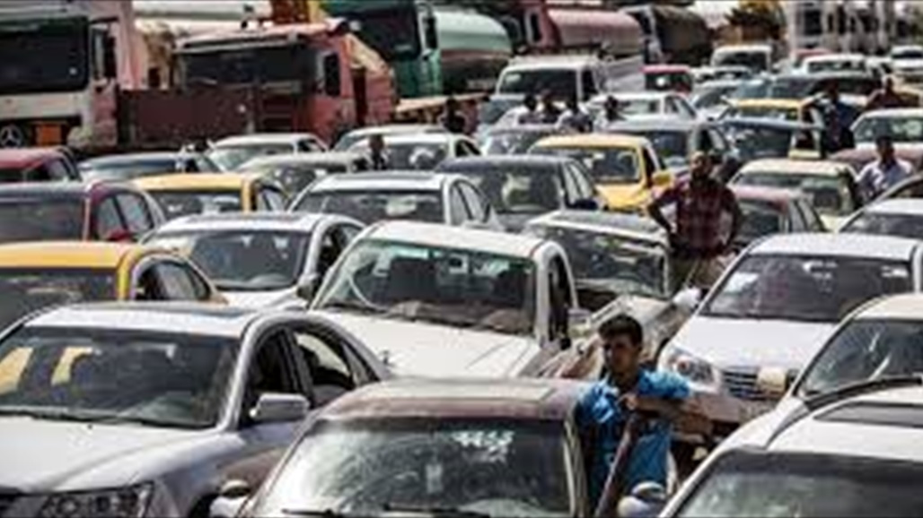 زخم مروري كبير في بغداد 