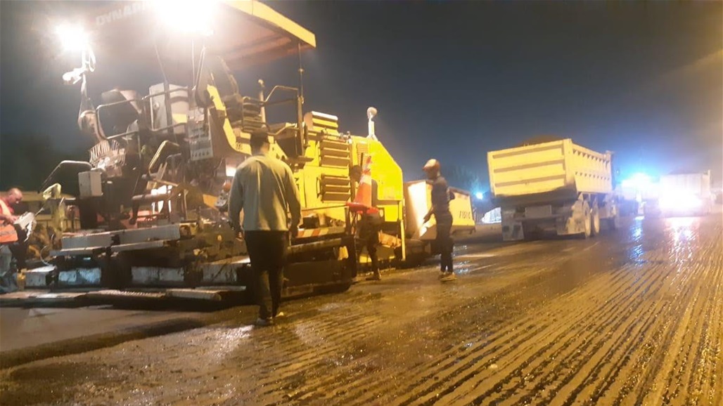 إعادة افتتاح طريق بغداد – بابل 