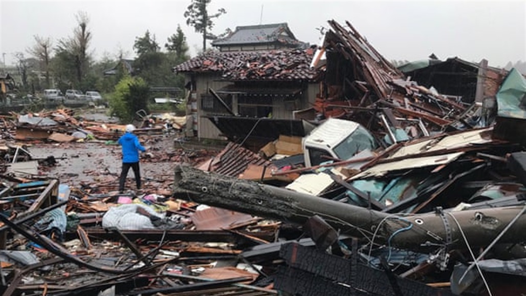 إعصار اليابان.. ارتفاع عدد القتلى والآلاف دون مياه وكهرباء! (صور)