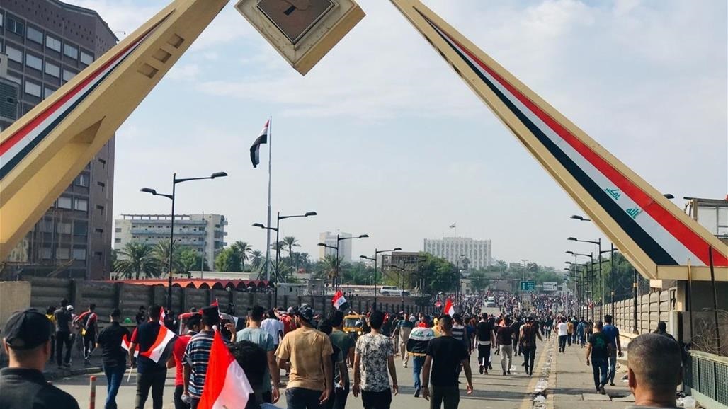 The number of cases of suffocation among demonstrators in central Baghdad to 33 cases Doc-P-322766-637075858715440098