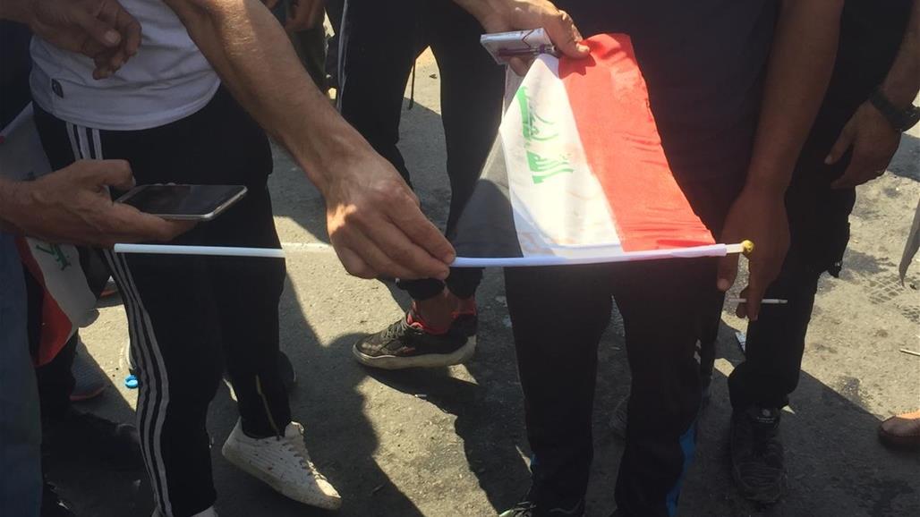عضو في حقوق الانسان: شهيد و50 مصاباً في تظاهرات بغداد 