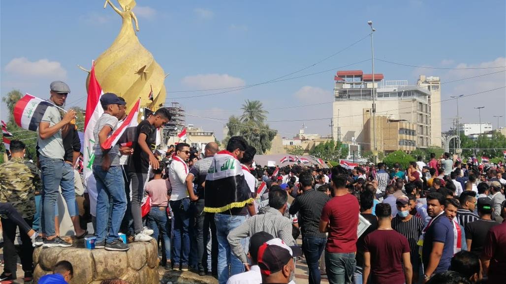 بالصور.. تجدد التظاهرات في كربلاء 
