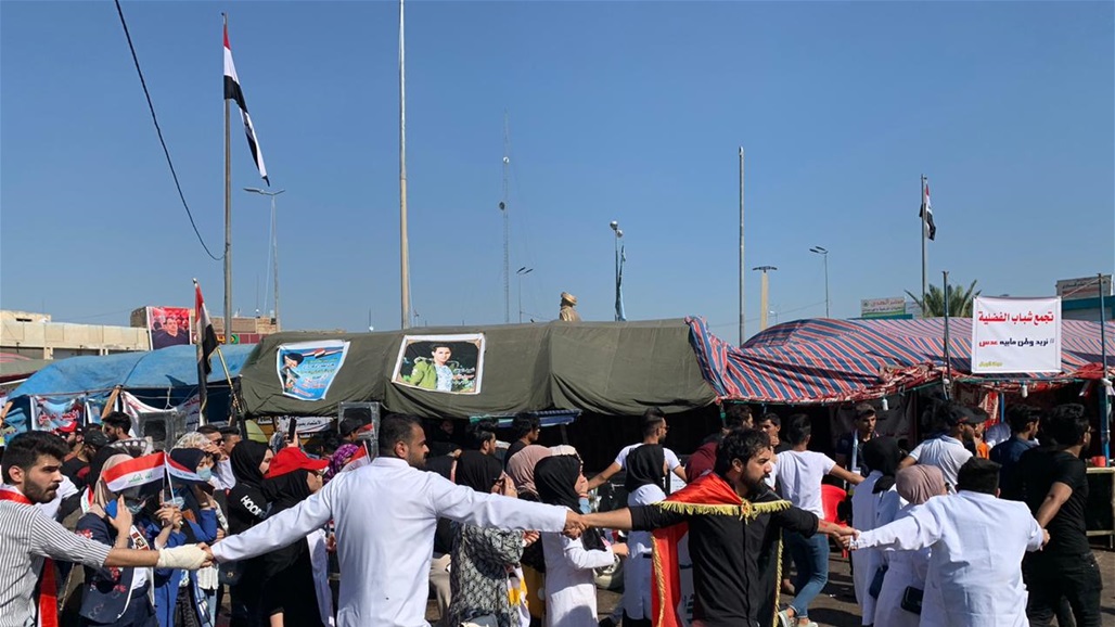 بالصور.. تجدد التظاهرات في الناصرية