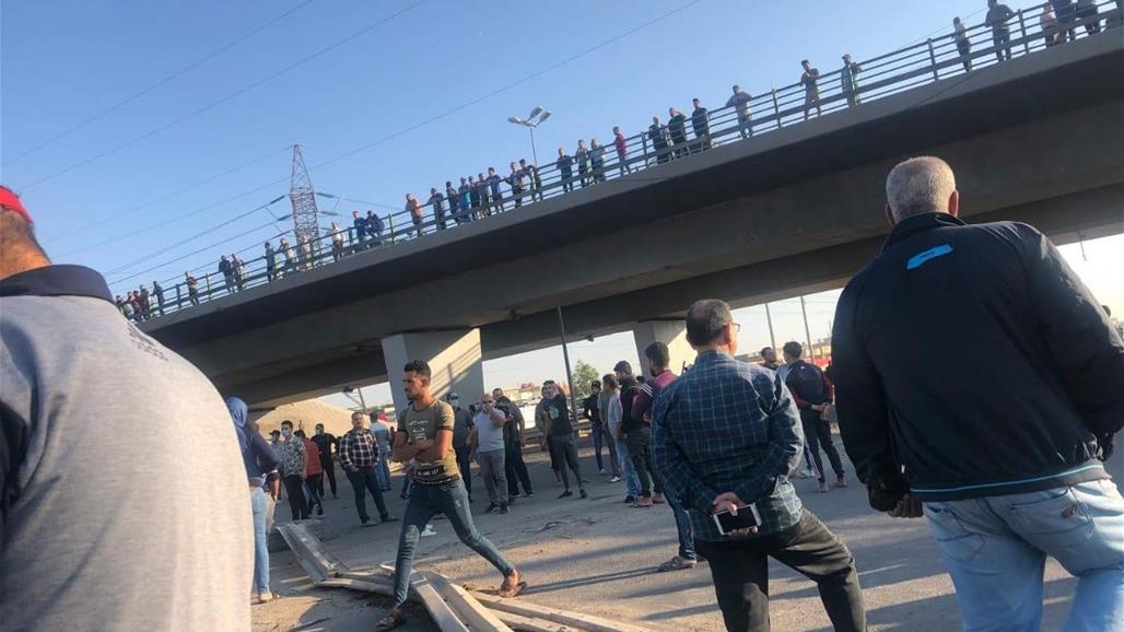  انطلاق تظاهرة ضمن منطقة الغزالية في بغداد