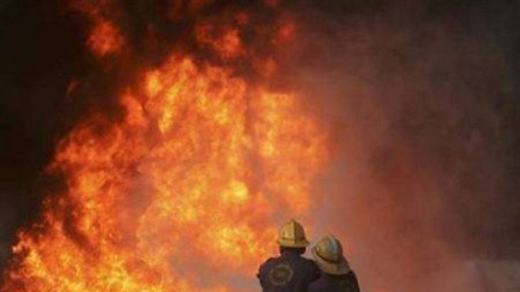 اندلاع حريق في طابقين داخل عمارة تضم مخزناً للعطور في الخلاني