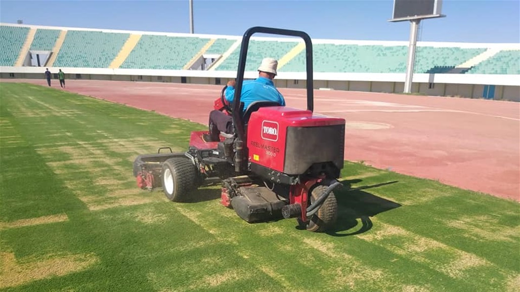 الشباب والرياضة تستغل فترة توقف الدوري الممتاز بصيانة الملاعب