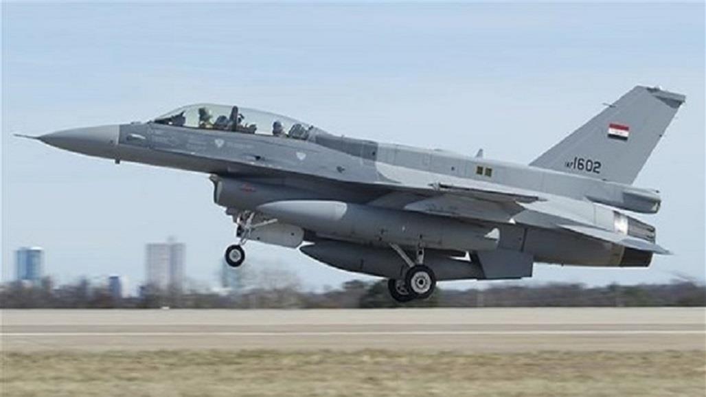 طائرات F16 تدمر "وكراً لداعش"  في صلاح الدين