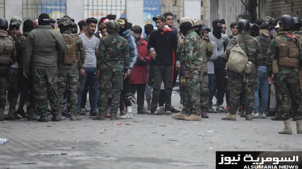 عمليات بغداد تعلن الافراج عن 16 معتقلا من المتظاهرين 