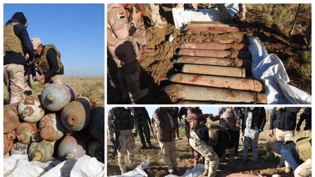 الإعلام الامني: العثور على 10 صواريخ قاذفة ضد الدبابات في صلاح الدين