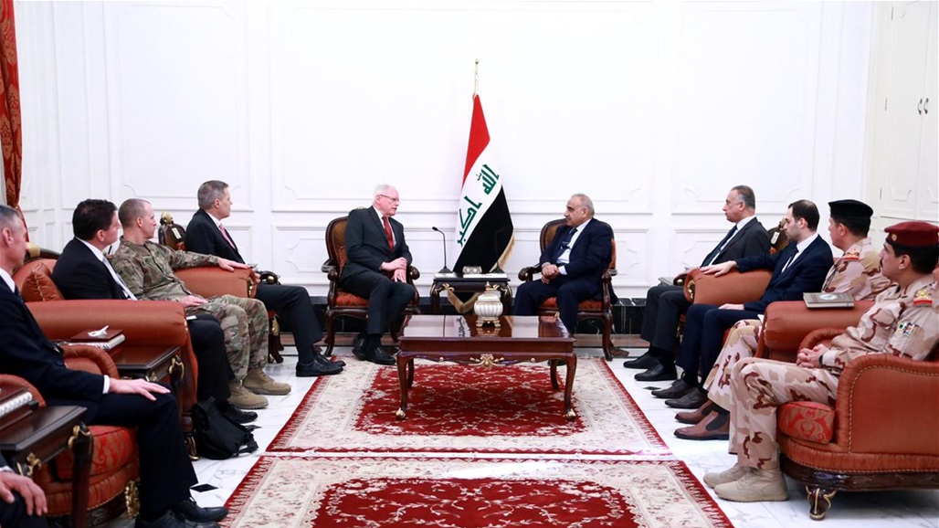 Abdul Mahdi, US envoy discuss continued cooperation in confronting "remnants of ISIS"