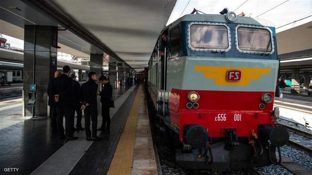 تعطل شبكة القطارات في ايطاليا بسبب كارثة طبيعية