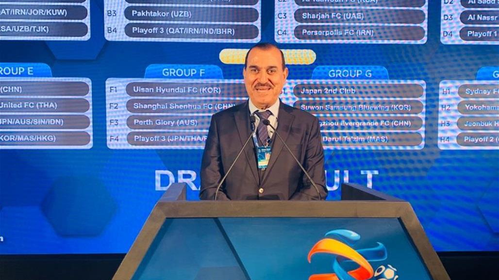 أول تعليق من الزوراء حول مجموعته في دوري أبطال آسيا