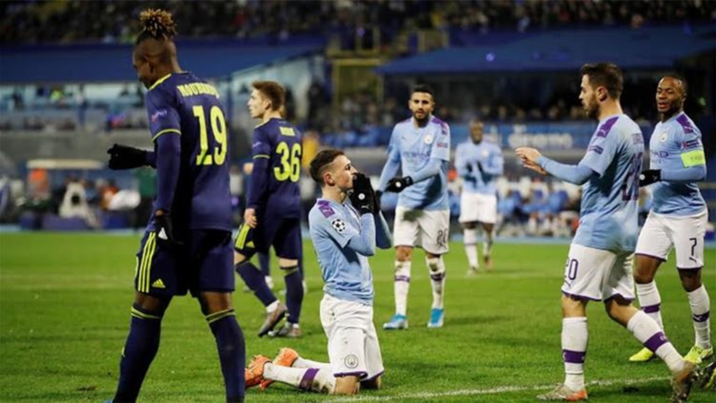 اتلانتا يرافق مانشستر سيتي لثمن نهائي دوري الابطال