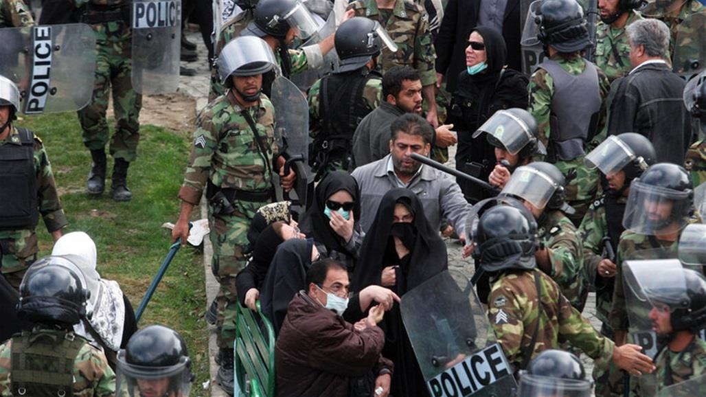 الامن الإيراني يعلن اعتقال عشرة مشاركين في الاحتجاجات جنوب البلاد