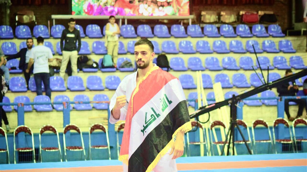 مصطفى وهيب يستعد لبطولة اوروبا للكيوكشنكاي في تركيا