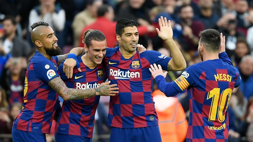 برشلونة يدمر آلافيس برباعية ويعزز صدارته لليغا