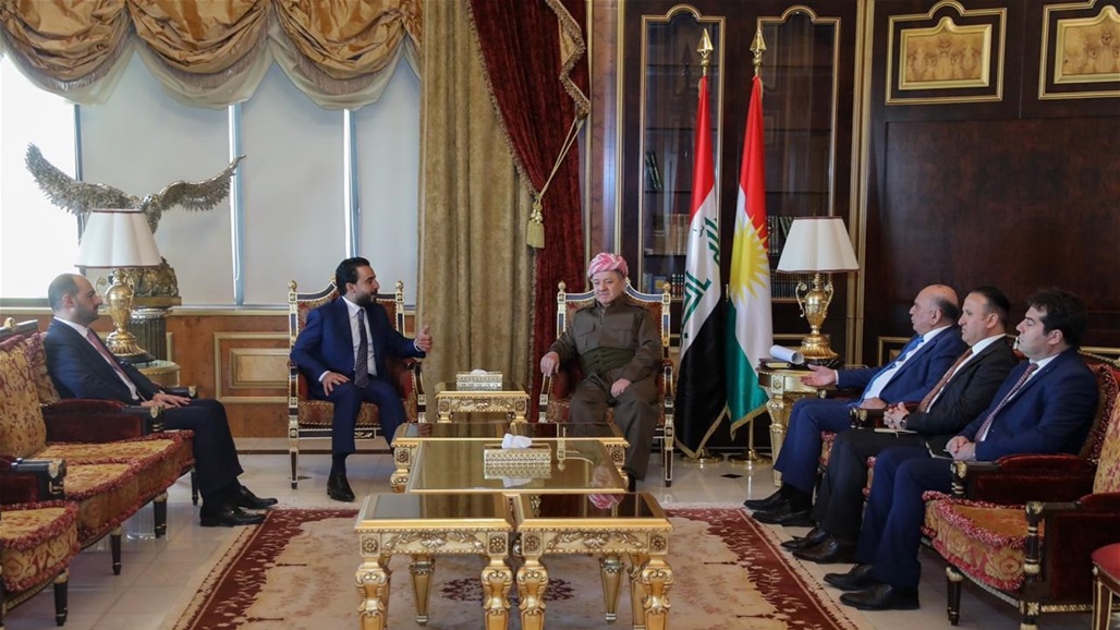 Al-Halbousi and Al-Barzani affirm the strengthening of Iraq’s relations with its Arab, regional and international surroundings Doc-P-329241-637126225021987158