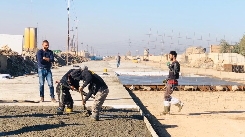 استحداث طريق جديد في بغداد