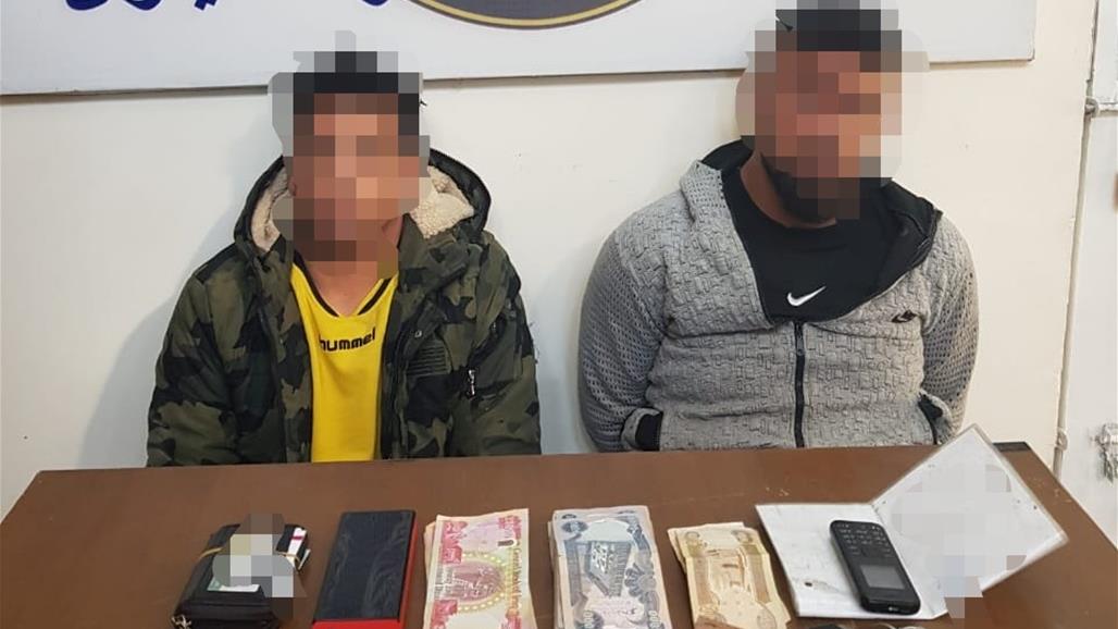 القبض على متهمين بالمتاجرة بالمخدرات في أيسر الموصل