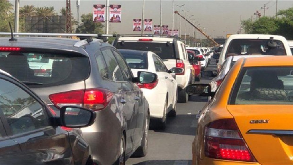 زخم مروري كبير يشل طرق وسط بغداد