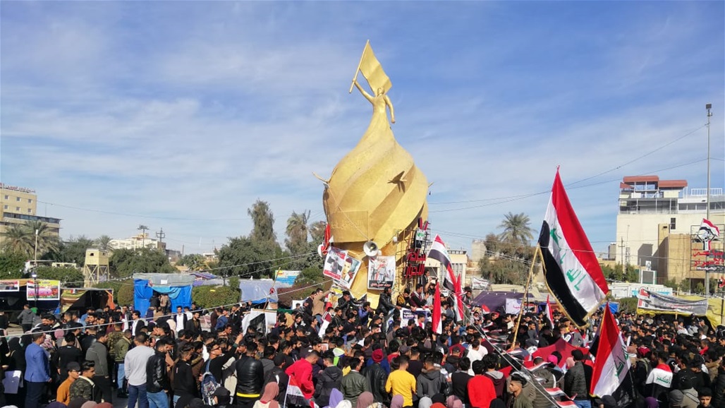 استمرار إضراب طلبة جامعات ومدارس عن الدوام في كربلاء.. صور