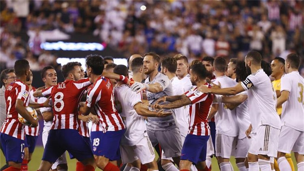 ريال مدريد ينال من جاره الاتلتيكو بركلات الترجيح ويعانق كأس السوبر