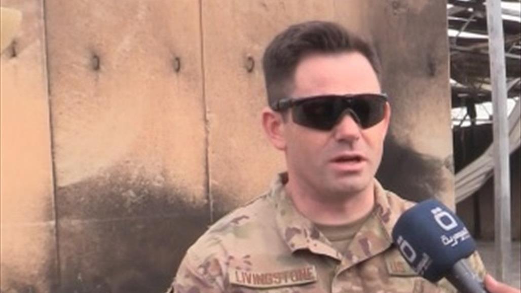 ضابط امريكي من عين الاسد: المصابون بالقصف سيعودون قريبا للعمل