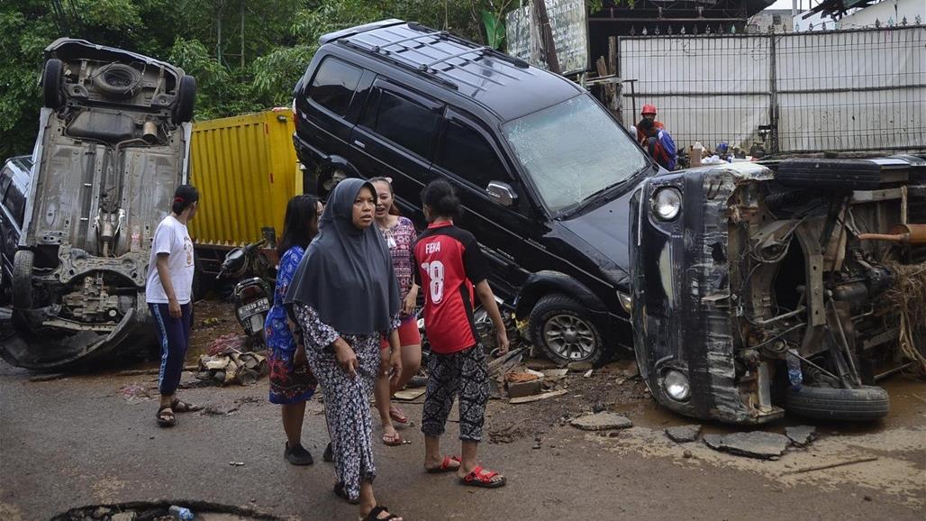 مصرع سبعة أشخاص بانهيار جسر معلق في اندونيسيا