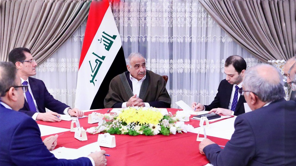 A special meeting for the Iraqi-Chinese agreement projects headed by Abdul-Mahdi