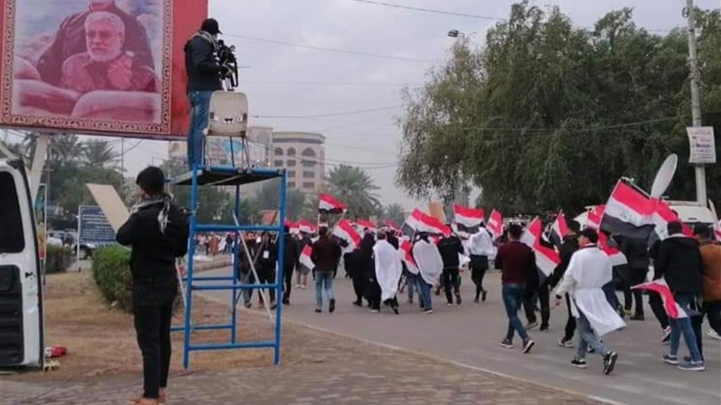 اجراءات أمنية مشددة وقطع طرق وسط بغداد تزامنا مع انطلاق التظاهرة المليونية