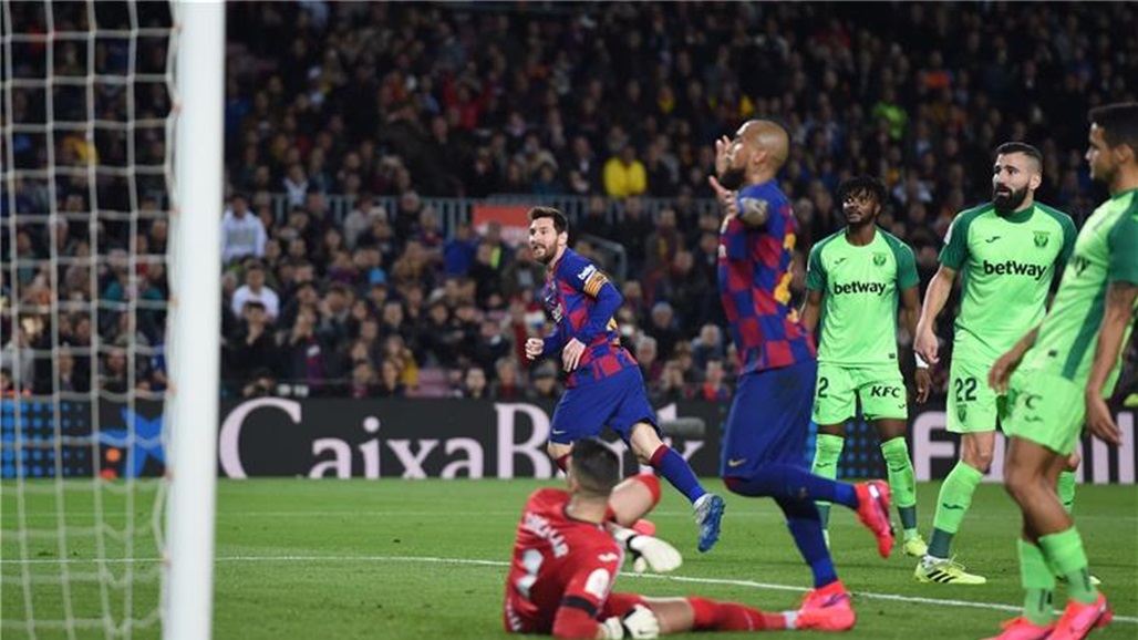 برشلونة يدهس ليغانيس ويعبر الى ربع نهائي كأس الملك