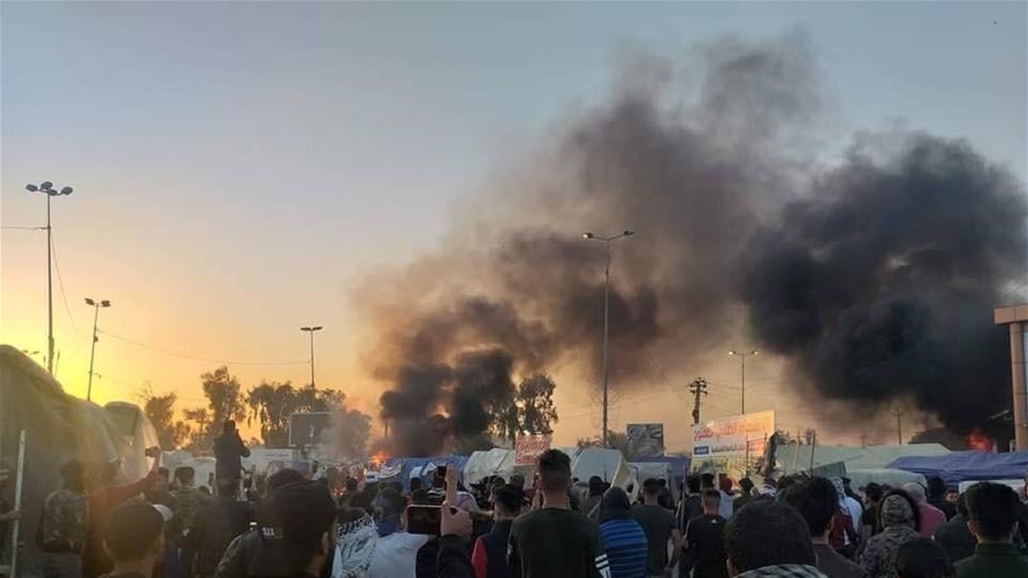 الموقف الامني في ساحات التظاهر ببغداد والمحافظات اليوم