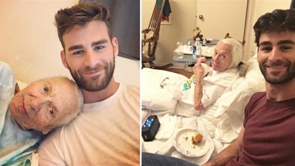 شاب يدعو جارته العجوز المريضة للعيش معه.. لأنها لا تملك عائلة!