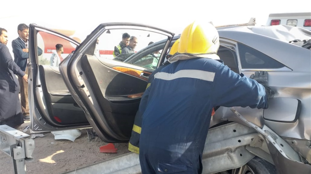مصرع 6 أشخاص من عائلة واحدة بحادث سير "مروع" في البصرة