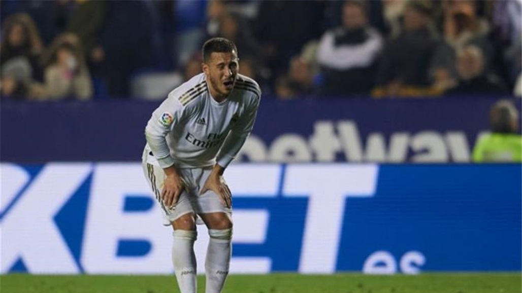 ماركا تكشف مدة غياب هازارد عن الملاعب