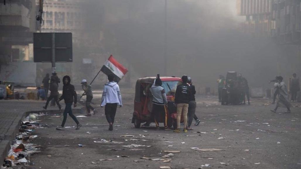 مفوضية حقوق الانسان: مقتل ثلاثة متظاهرين بالذخيرة الحية في بغداد