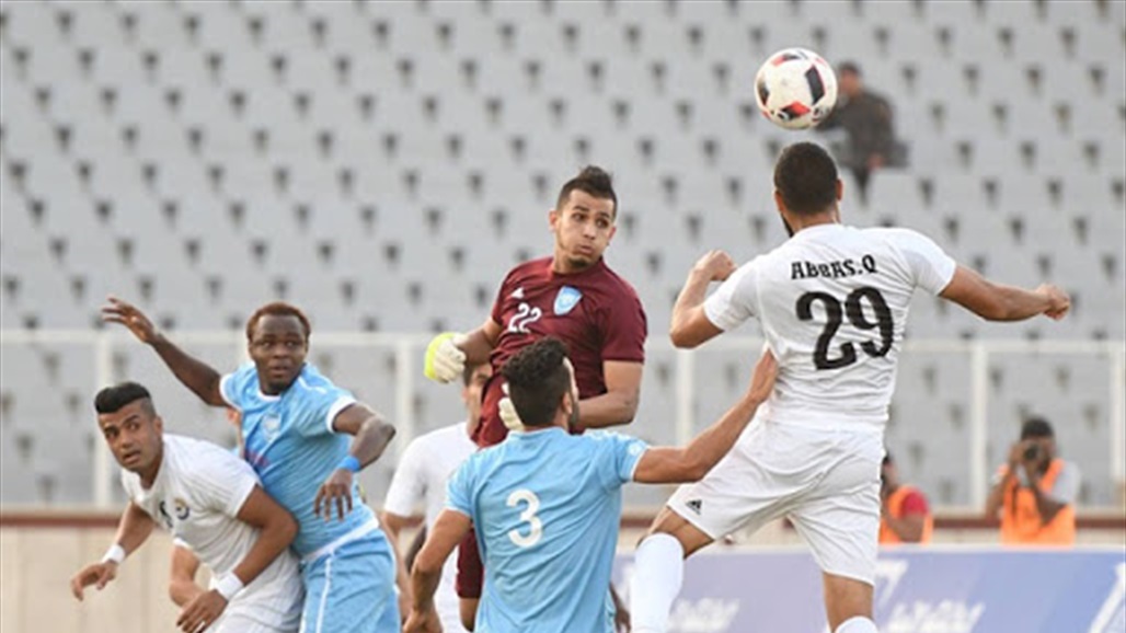 التعادل السلبي يخيم على مواجهة بغداد والزوراء في دوري الكرة الممتاز