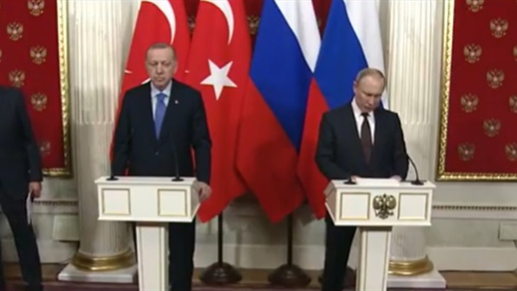 بوتين واردوغان يوقعان اتفاقا مشتركا لوقف اطلاق النار في ادلب