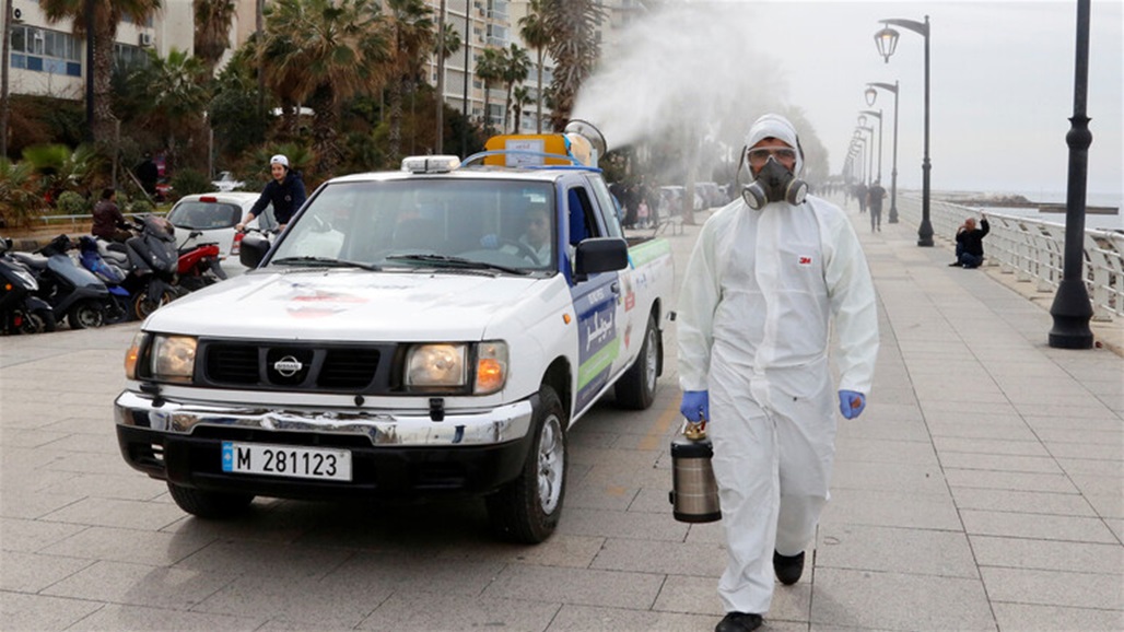لبنان يسجل ثالث وفاة بفيروس كورونا 