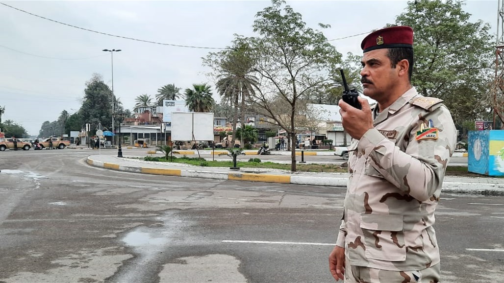 في اول ايام حظر التجوال.. شاهد بغداد من الجو