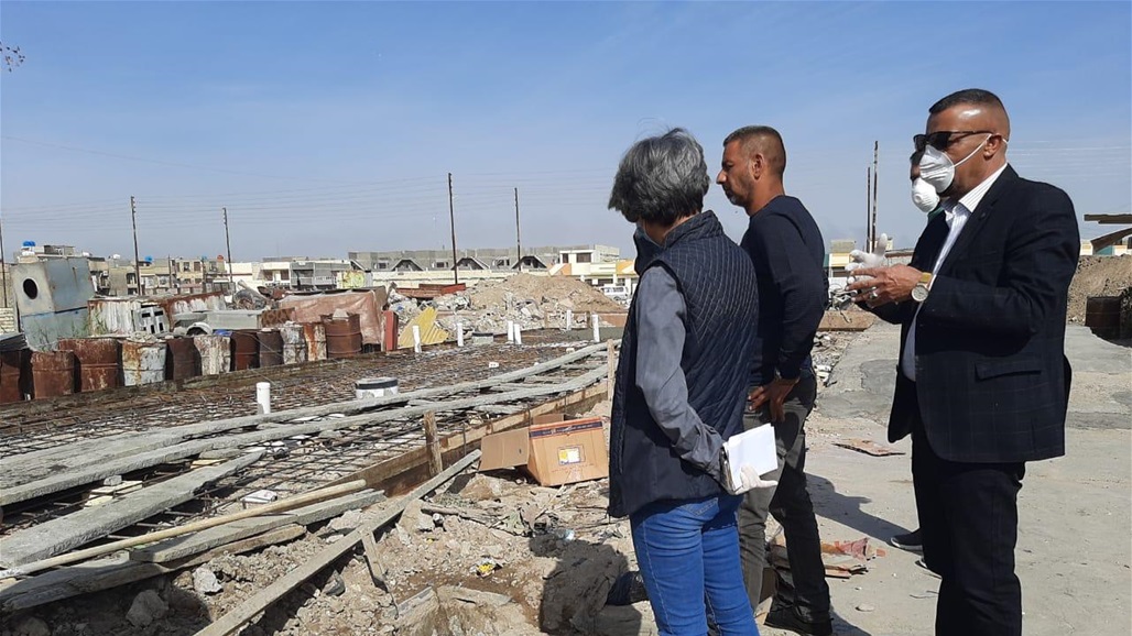 امانة بغداد تمنع اشخاصا استغلوا حظر التجوال لتقطيع ارض زراعية 