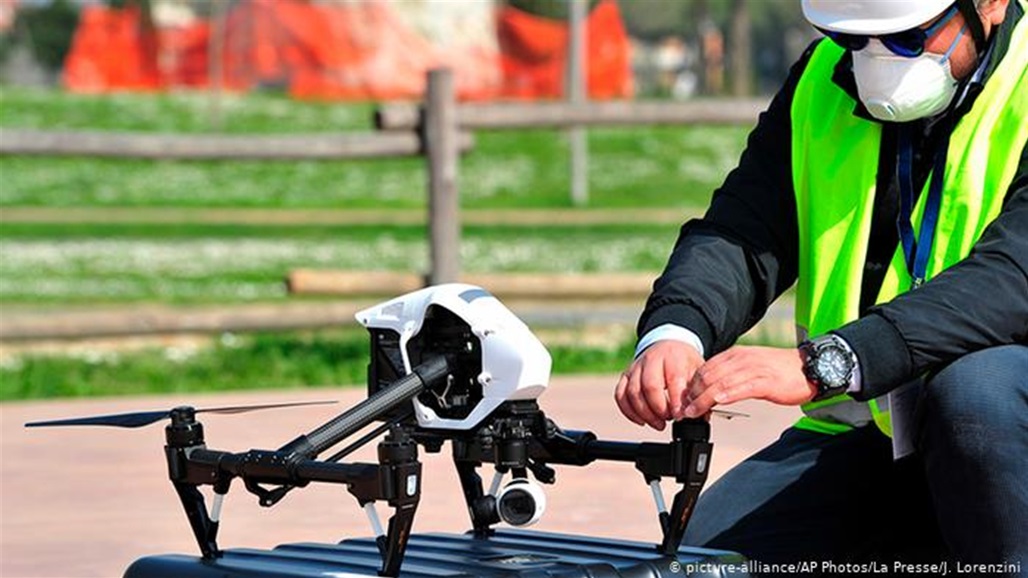 طائرة مُسيّرة متطورة لاكتشاف المصابين بفيروس كورونا