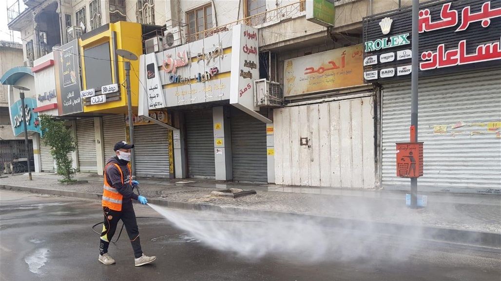 الامانة تجري اعمال تعفير في البتاوين