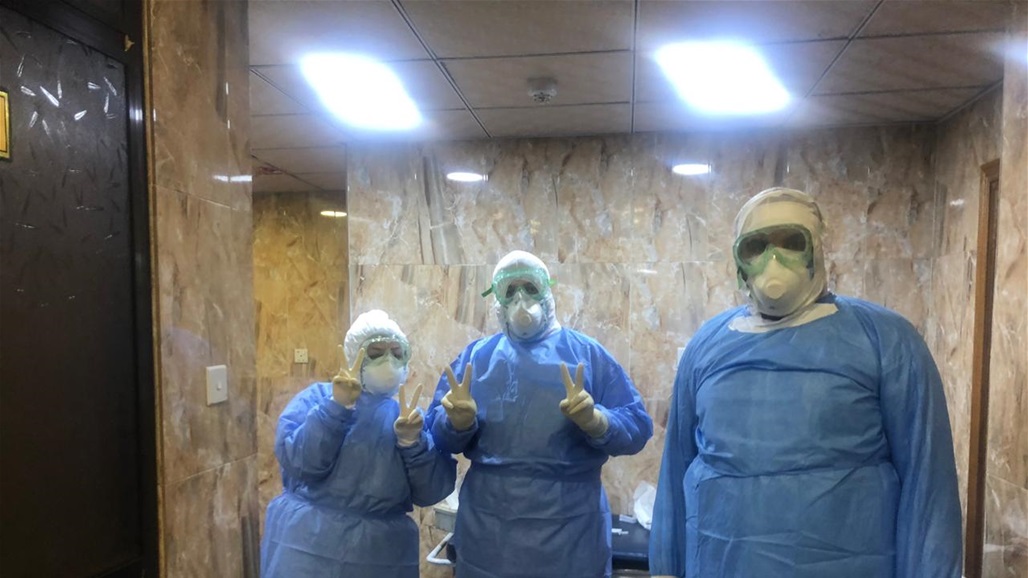 انقاذ مشتبه باصابته بكورونا من نزف بالدماغ في مستشفى الجملة العصبية